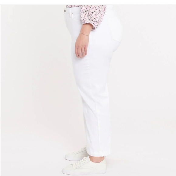 New NYDJ Lift X Tuck Technology High-Rise Wide Leg Jeans/pants - Picture 3 of 15